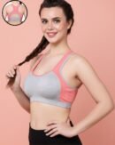 Nora Sports Bra in Cotton with Removable Pads