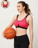 ELLA All-Day Active Sports Bra in Breathable Cotton with Removable Pads
