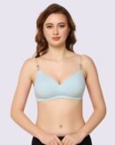 DIANA Padded Backless Bra with Transparent Strap by Fashion Doodle