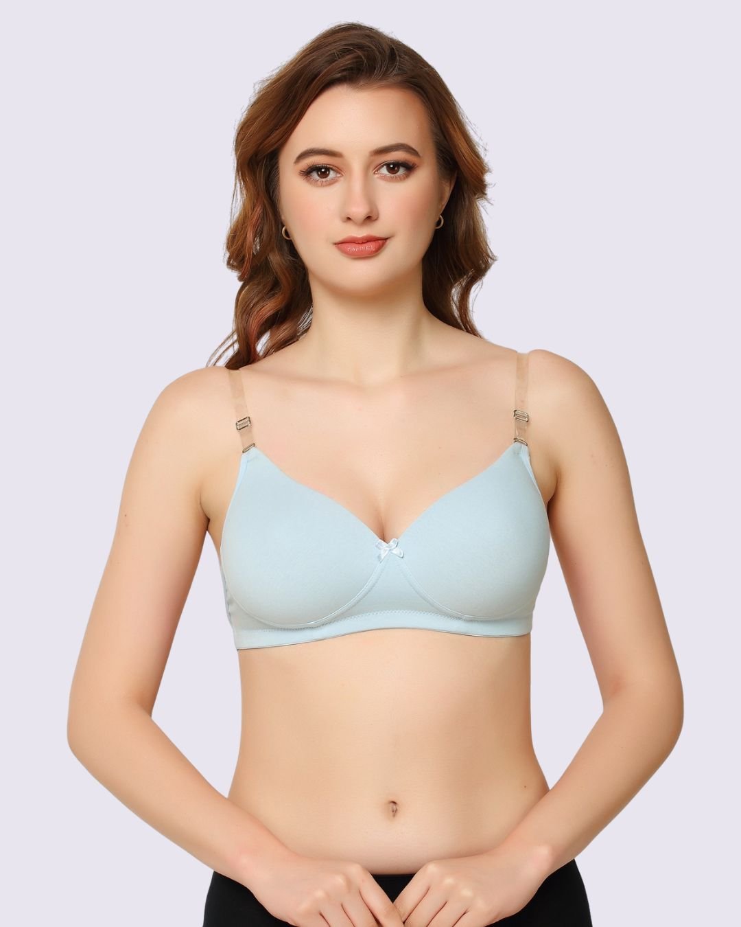 DIANA Padded Backless Bra with Transparent Strap by Fashion Doodle