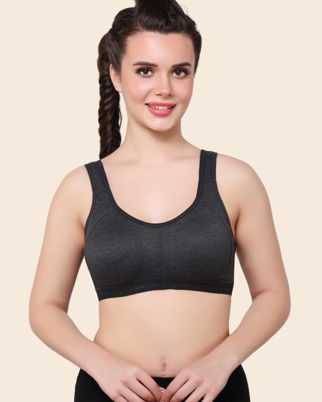 jasmin Anthara Wirefree cotton bra for Indian women