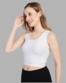 Top-14  Cropped Camisole with Broad Strap