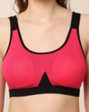 ELLA All-Day Active Sports Bra in Breathable Cotton with Removable Pads