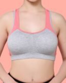 Nora Sports Bra in Cotton with Removable Pads