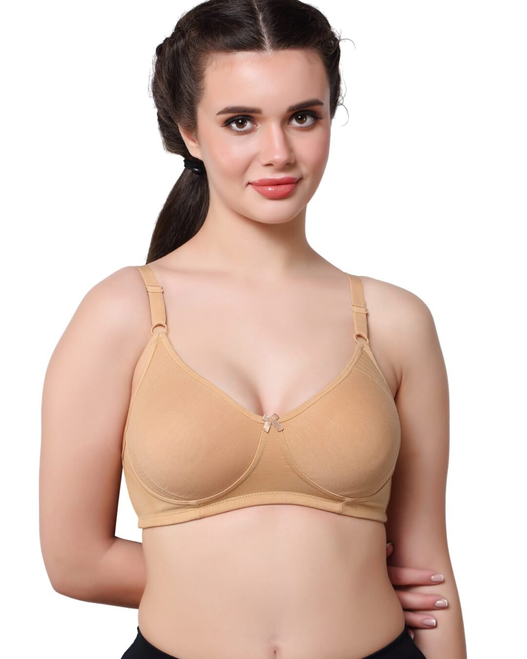 Xema - Wire-Free Full Coverage Cotton Bra