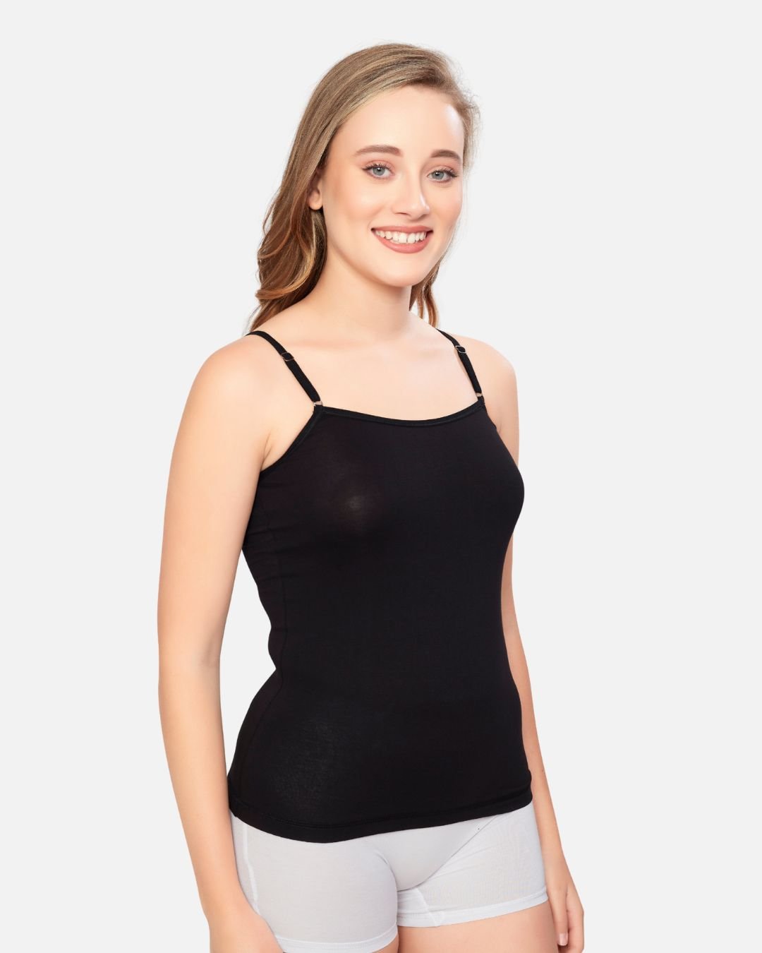 Fashion Doodle Top-02 Perfect Fit Stretch Camisole (95% Cotton, 5% Lycra)