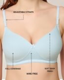 Fashion Doodle SOFTY: The Ultra-Soft 95% Cotton Lounge Bra